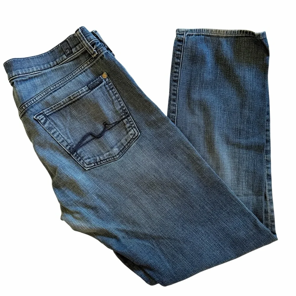 7FAM STANDARD LEG Mens Jeans Size 33